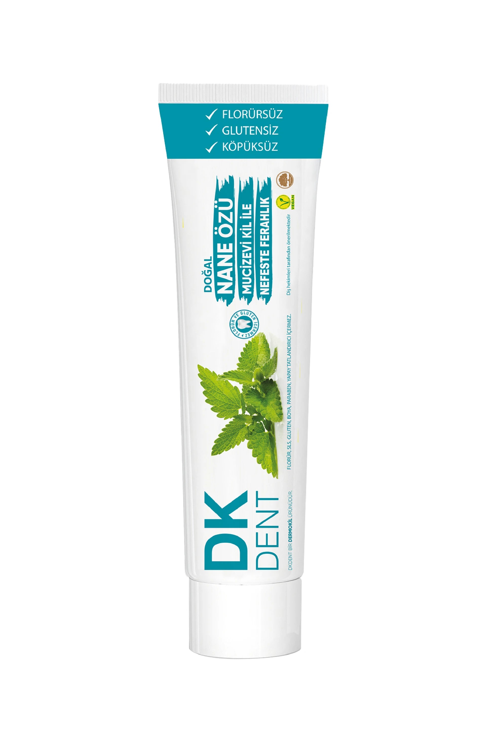 Nane Özlü Doğal Diş Macunu 75 ml | Florürsüz | Dermokil