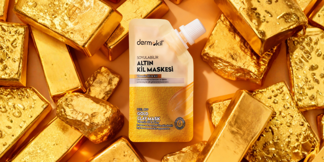 Gold Maske Nedir ve Ne İşe Yarar? Altın Kil Maskesi Rehberi, Dermokil Blog.