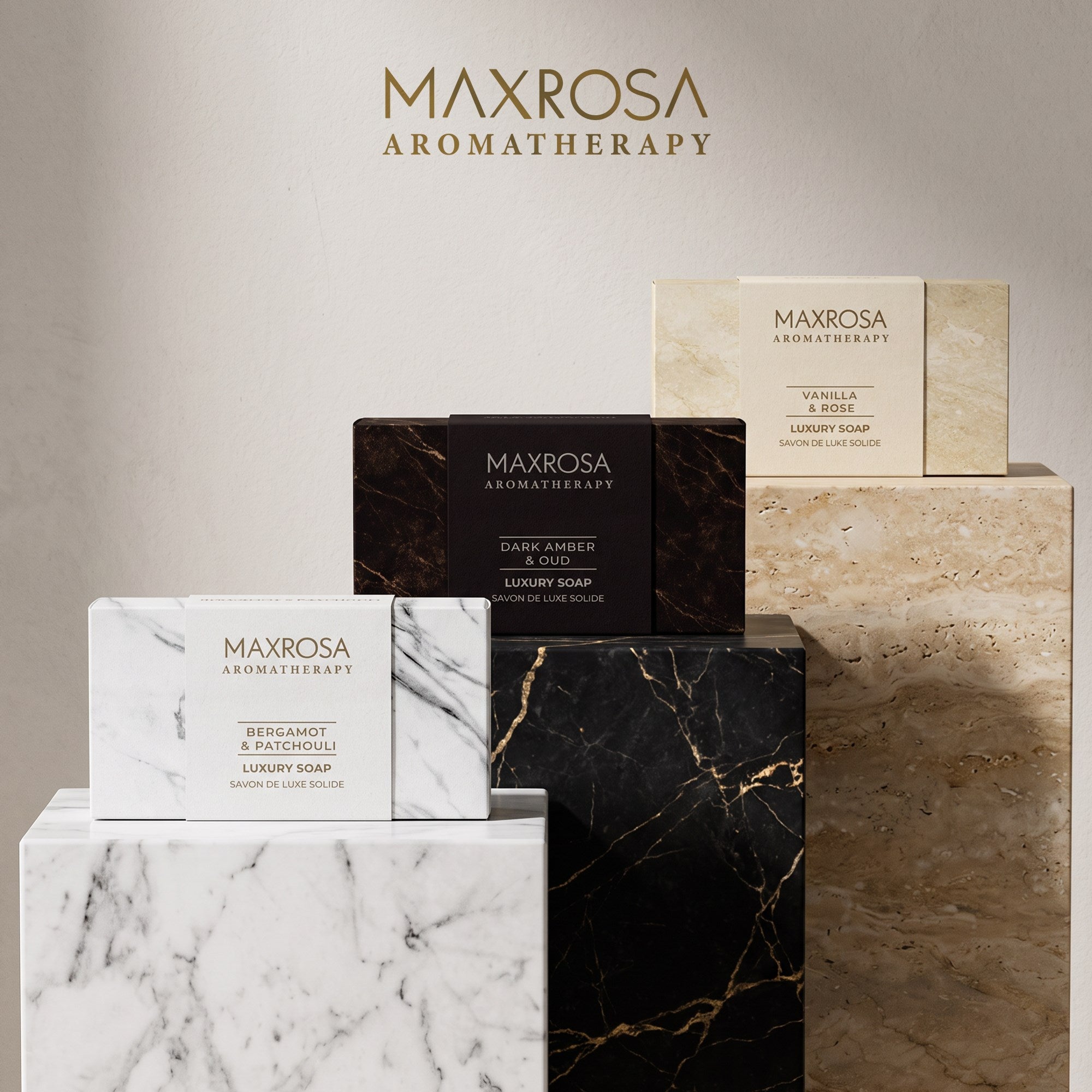 Maxrosa Aromatherapy Vanilla & Rose Katı Sabun 100 g