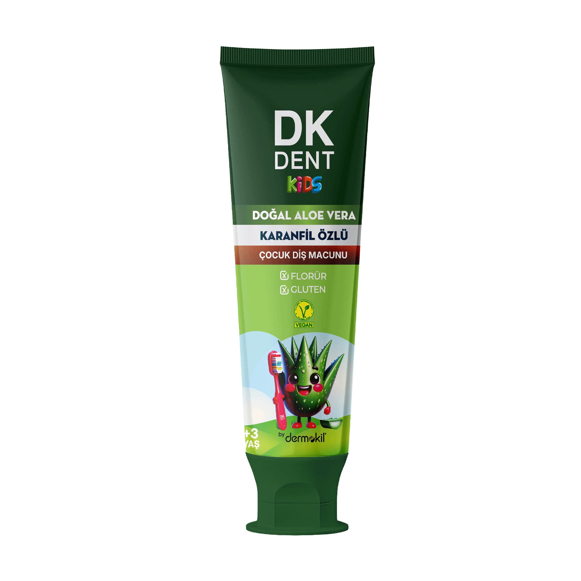 Aloe Vera & Karanfil Özlü Çocuk Diş Macunu 50 ml