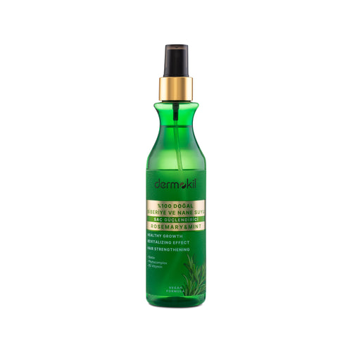 Saç Güçlendirici %100 Doğal Biberiye ve Nane Suyu 250 ml - Dermokil