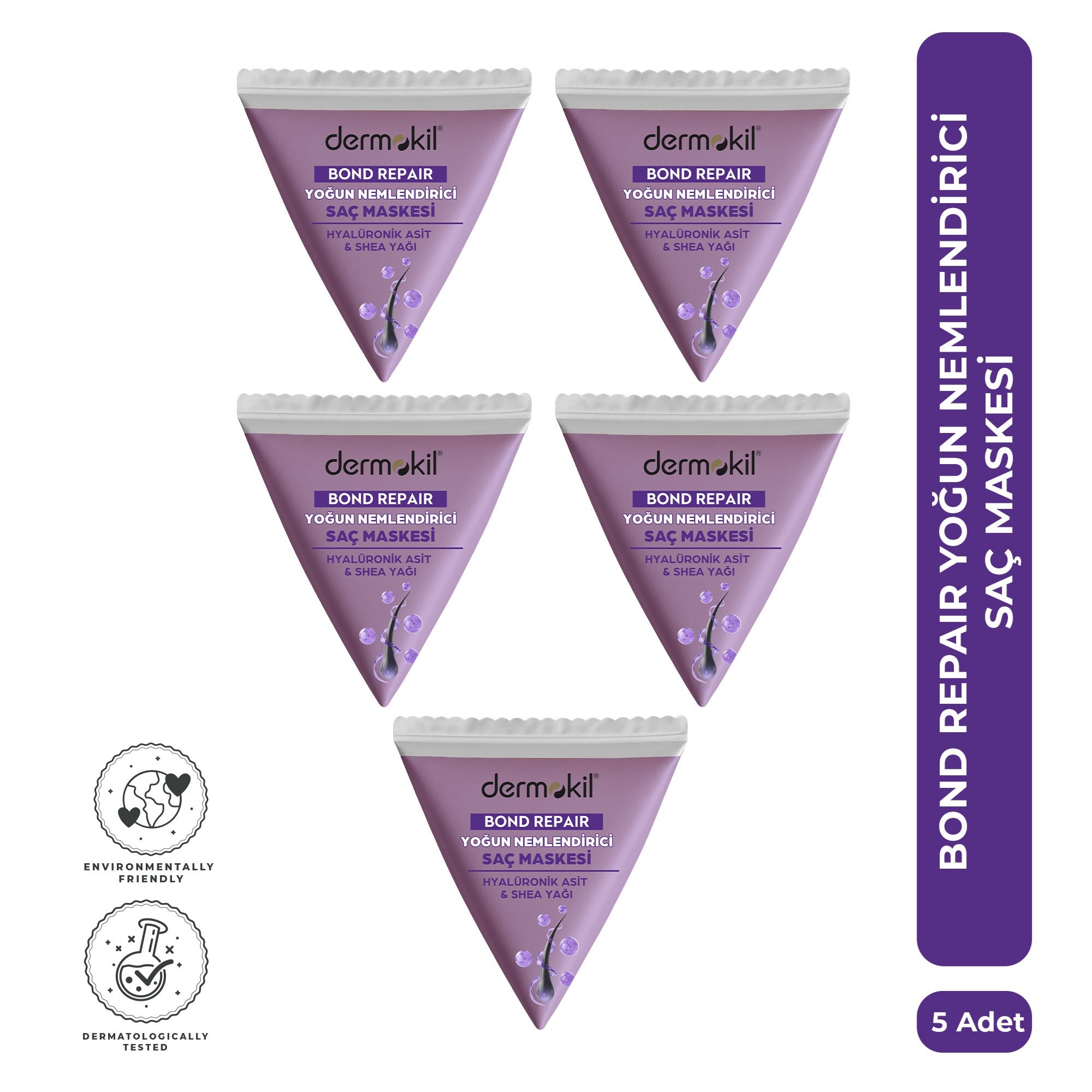 Bond Repair Yoğun Nemlendirici Saç Maskesi Seti 25 ml x 5 Adet