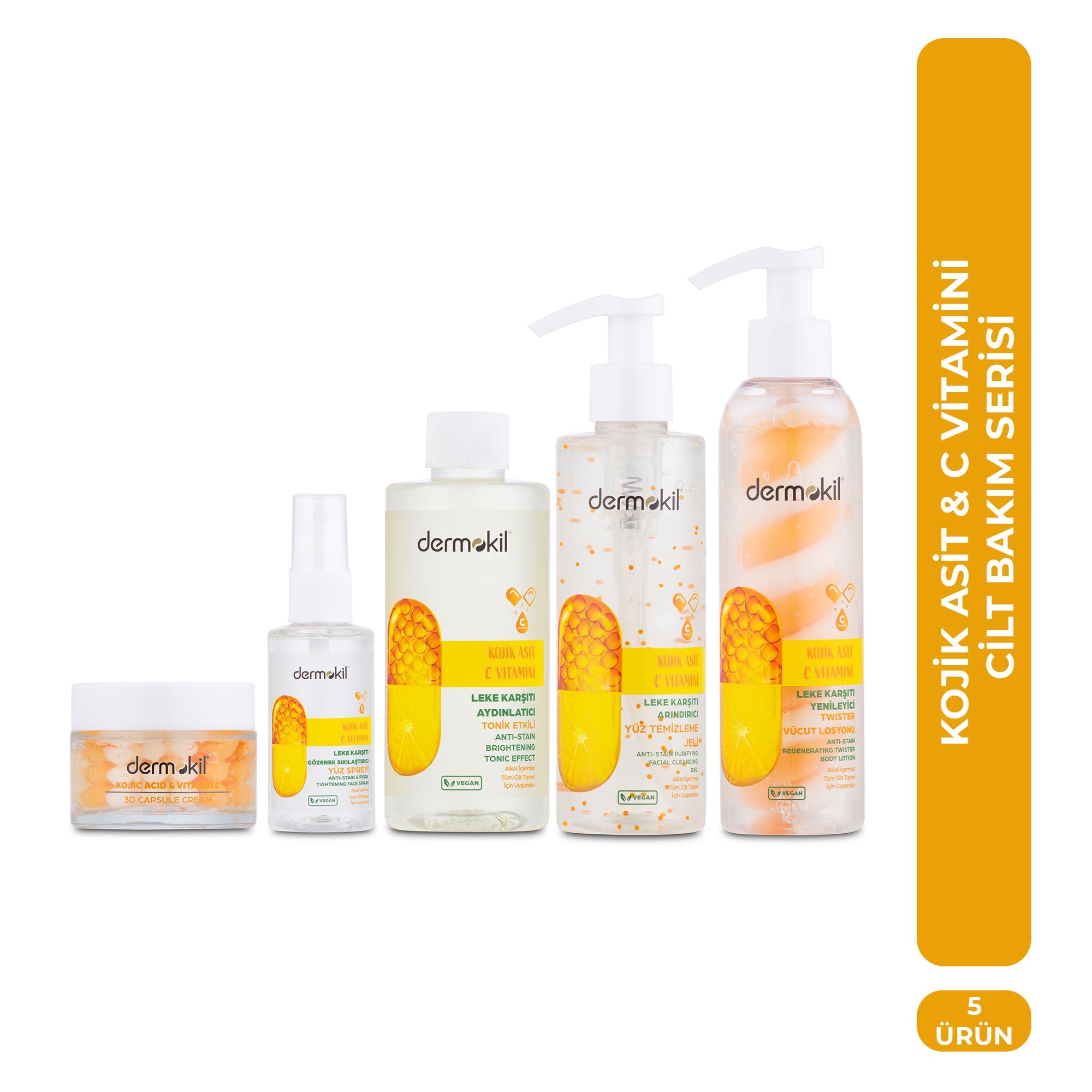 Dermokil Kojik Asit C Vitamini  Serisi