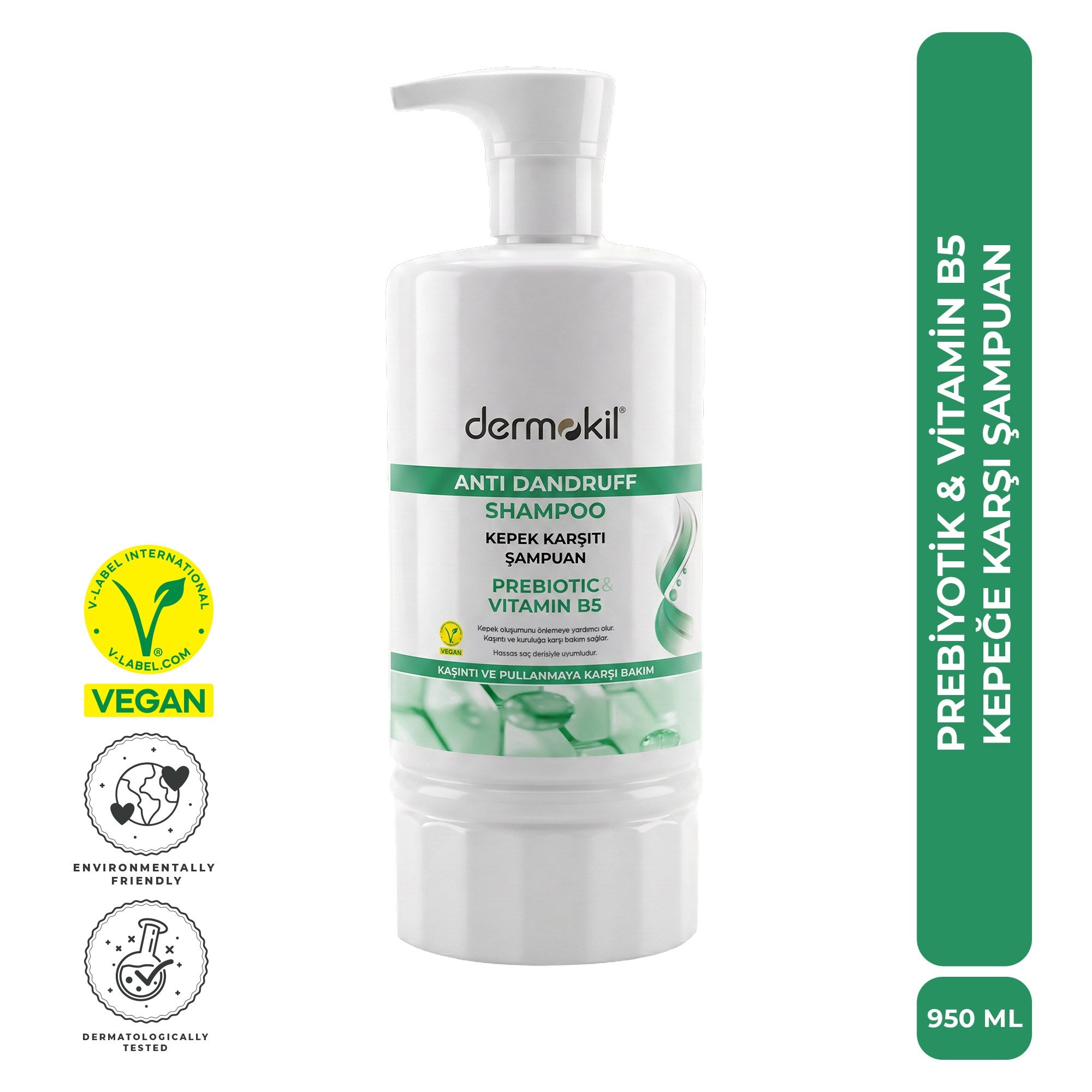 Prebiyotik & Vitamin B5 Kepeğe Karşı Şampuan 950 ml