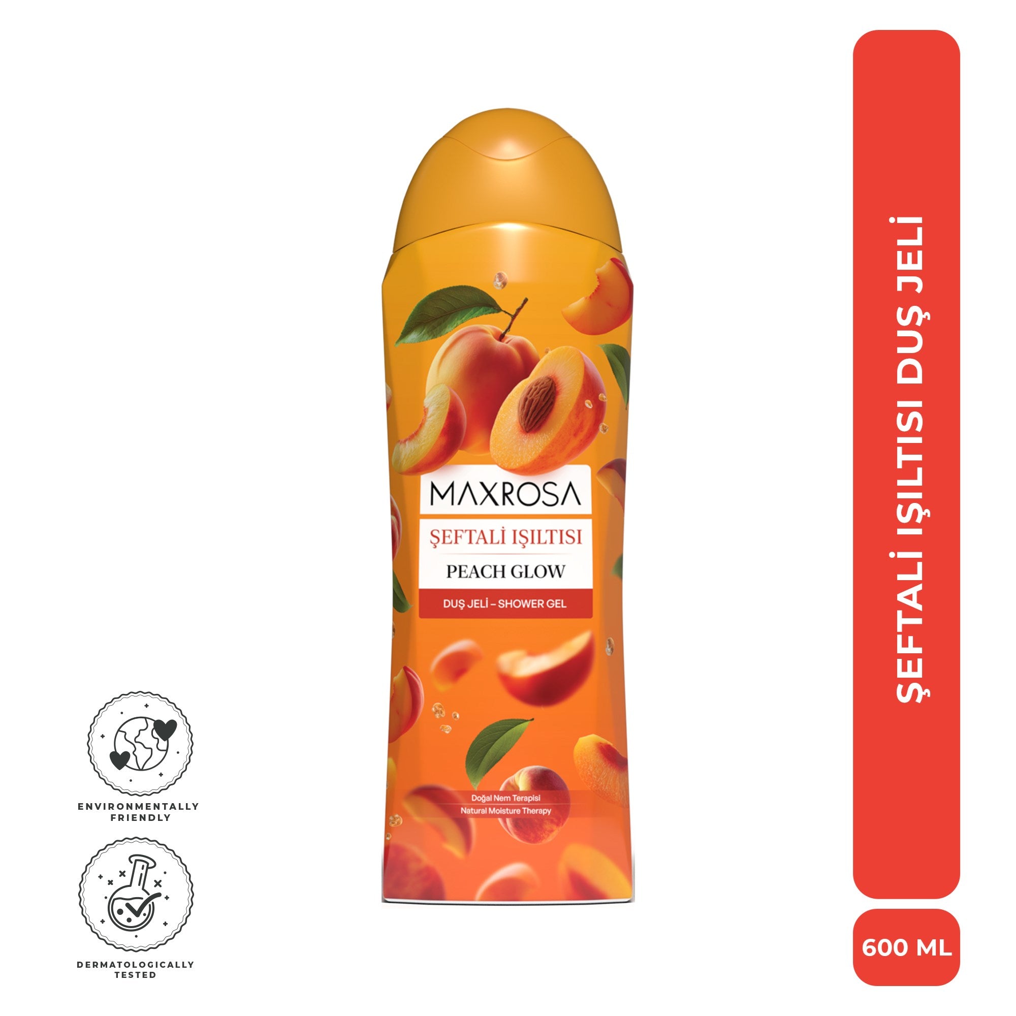 Maxrosa Şeftali Duş Jeli 600 ml