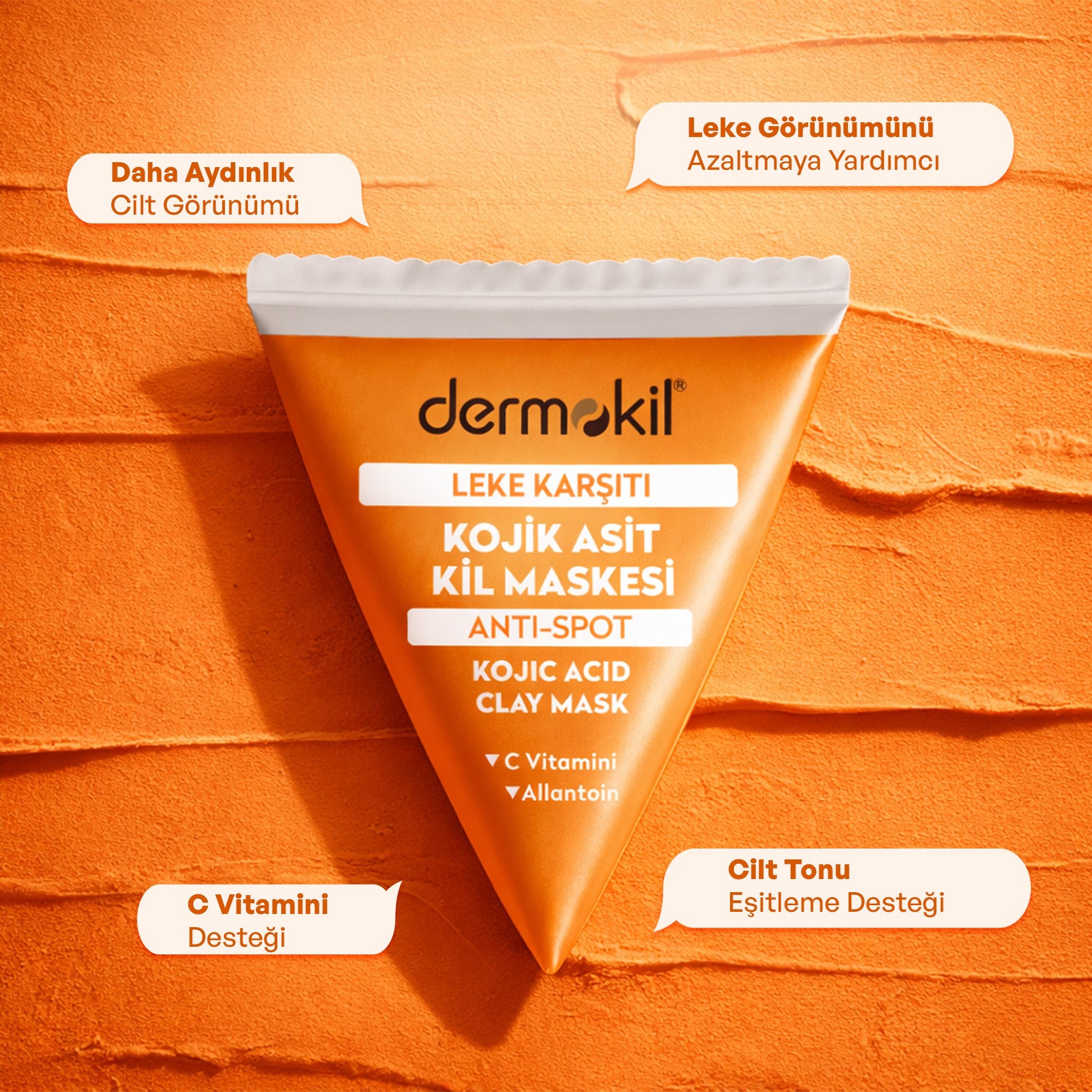 Leke Karşıtı Kojik Asit Kil Maskesi 9 ml