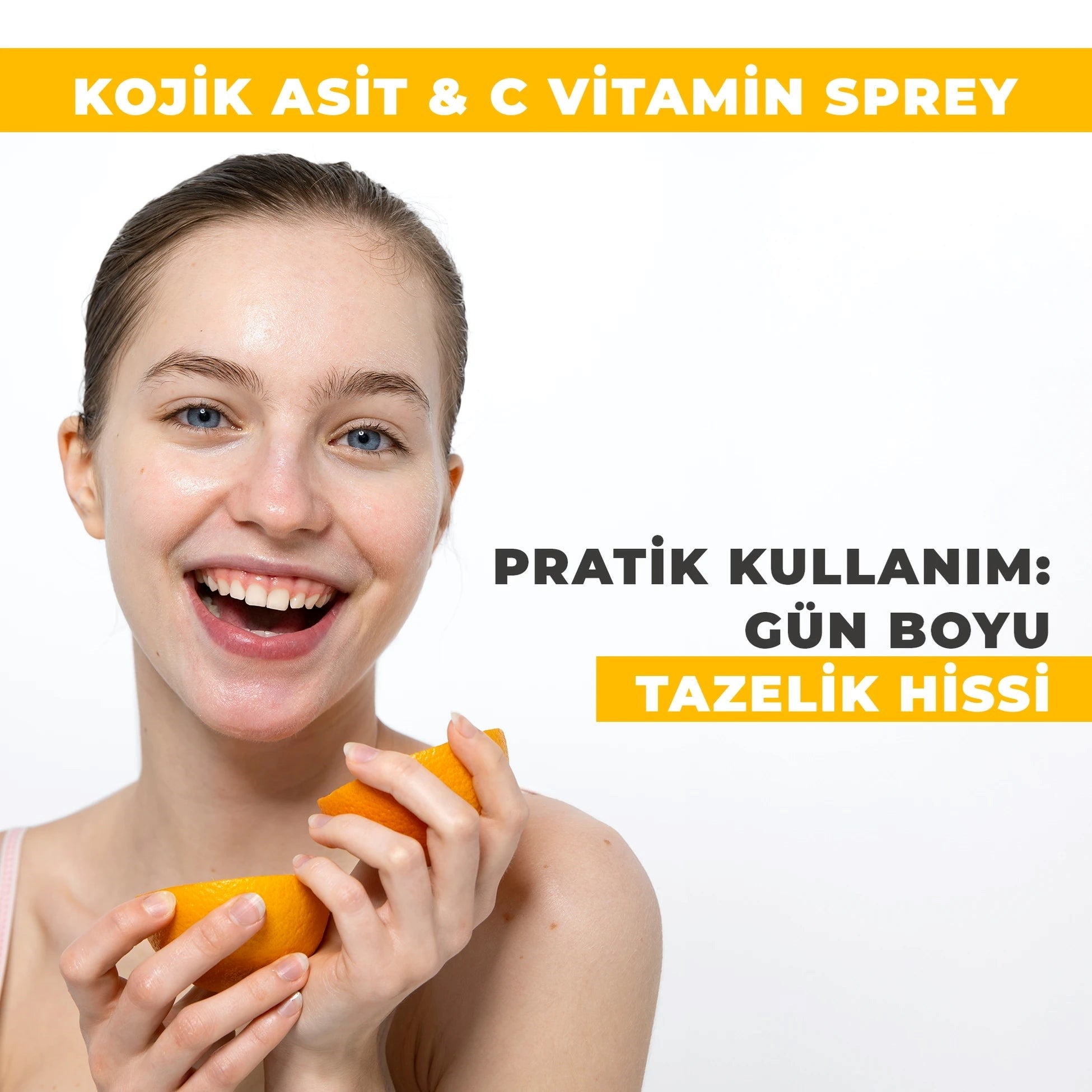  Kojik Asit C Vitamini Leke Karşıtı Yüz Spreyi 50 ml