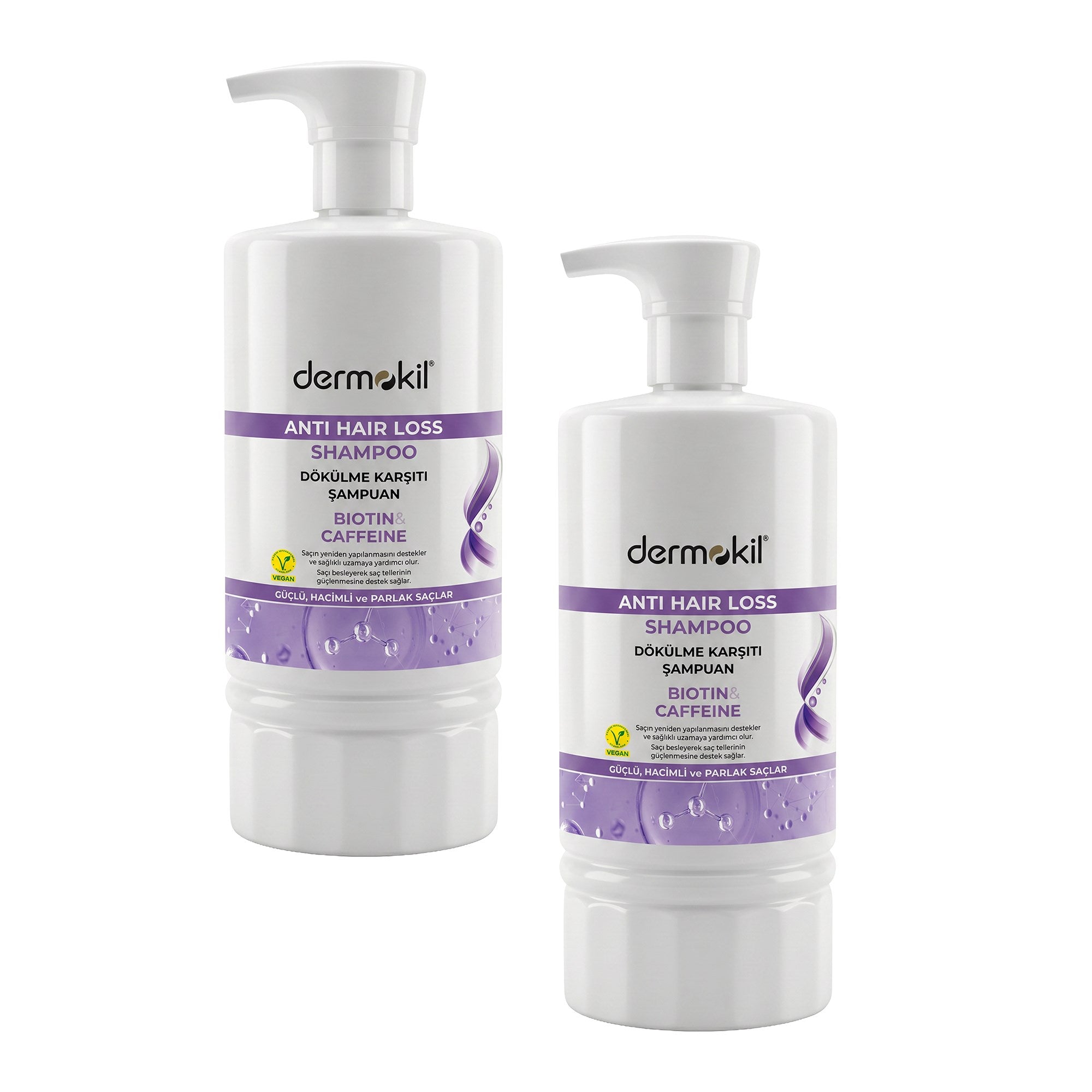 Biotin & Caffeine Dökülme Karşıtı Şampuan 950 ml x 2 Adet