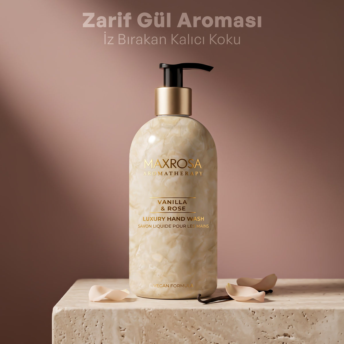 Maxrosa Aromatherapy Vanilla & Rose Sıvı Sabun 500 ml