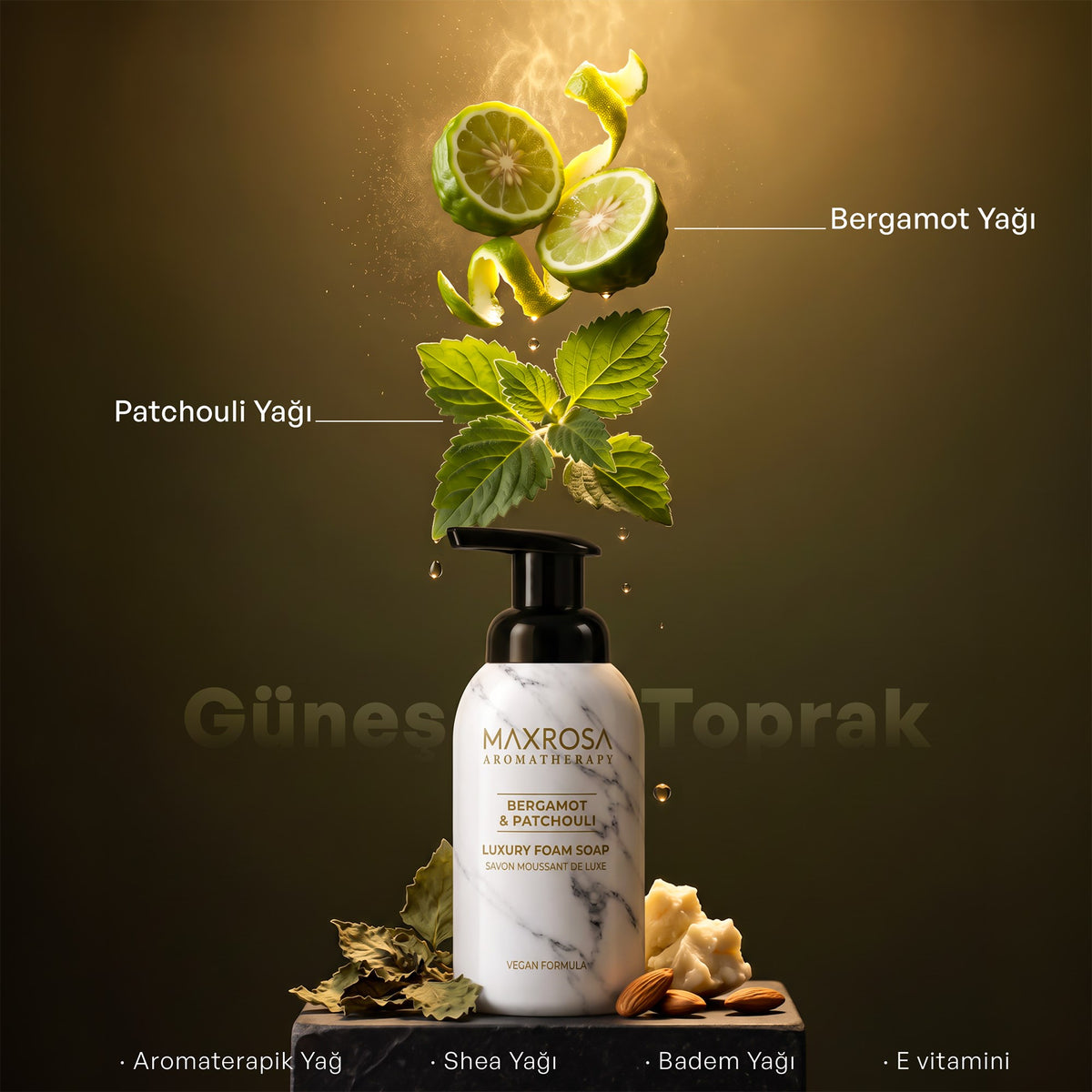 Aromatherapy Bergamot & Patchouli Köpük Sabun 400 g