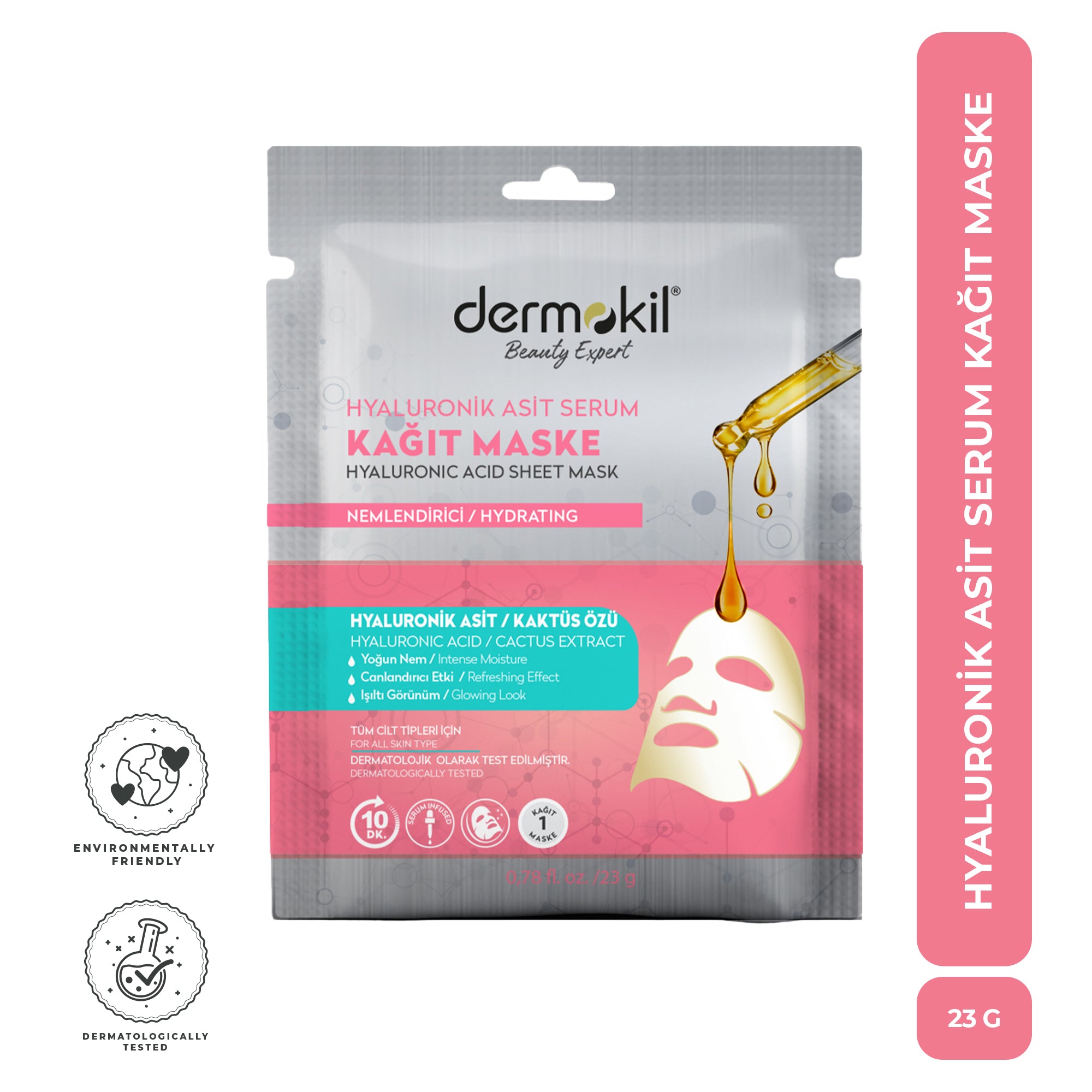 Hyaluronic Acid Serum Sheet Mask 23 gr