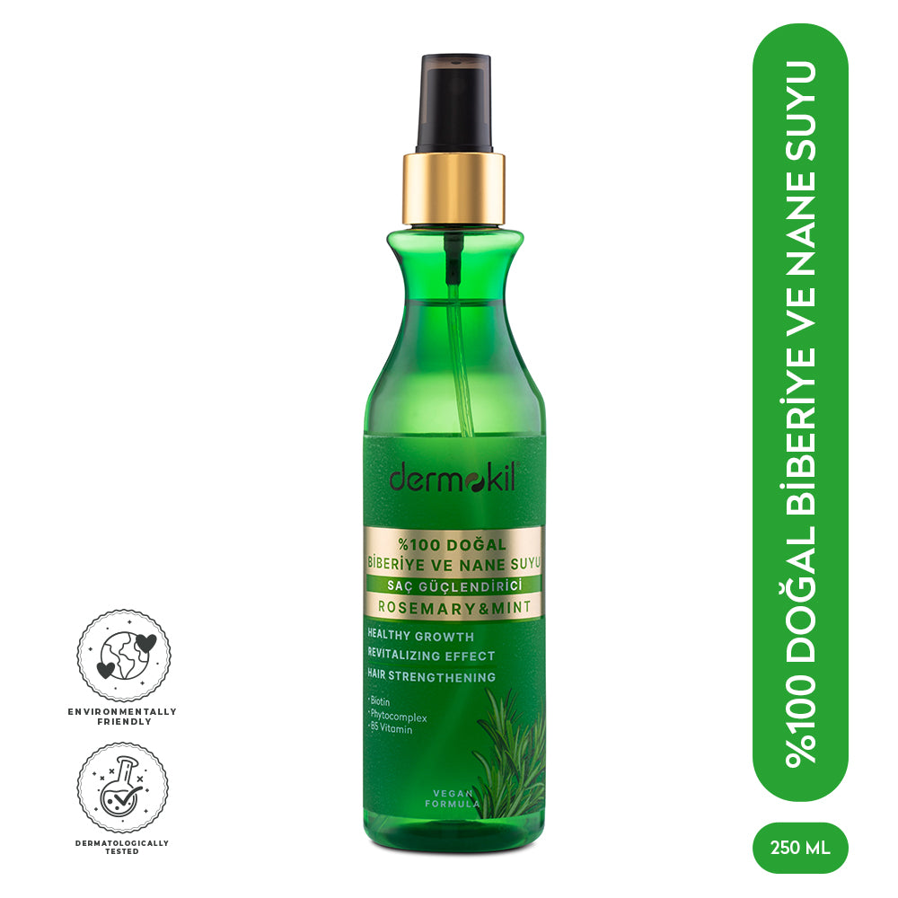 100% Natural Rosemary Water Hair Strengthening Spray 250 ml