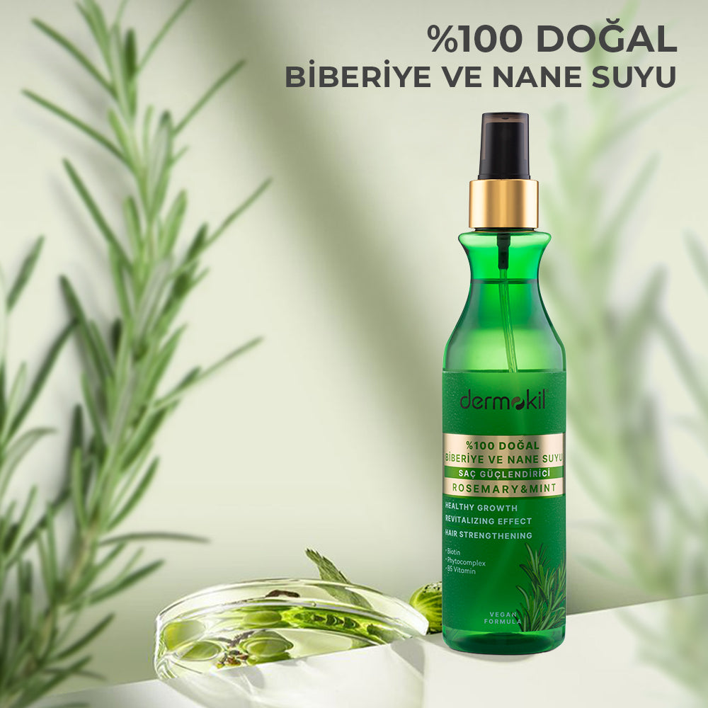 100% Natural Rosemary Water Hair Strengthening Spray 250 ml