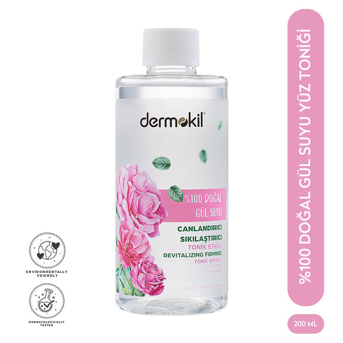100% Natural Rose Water Revitalizing and Firming Toner 200 ml