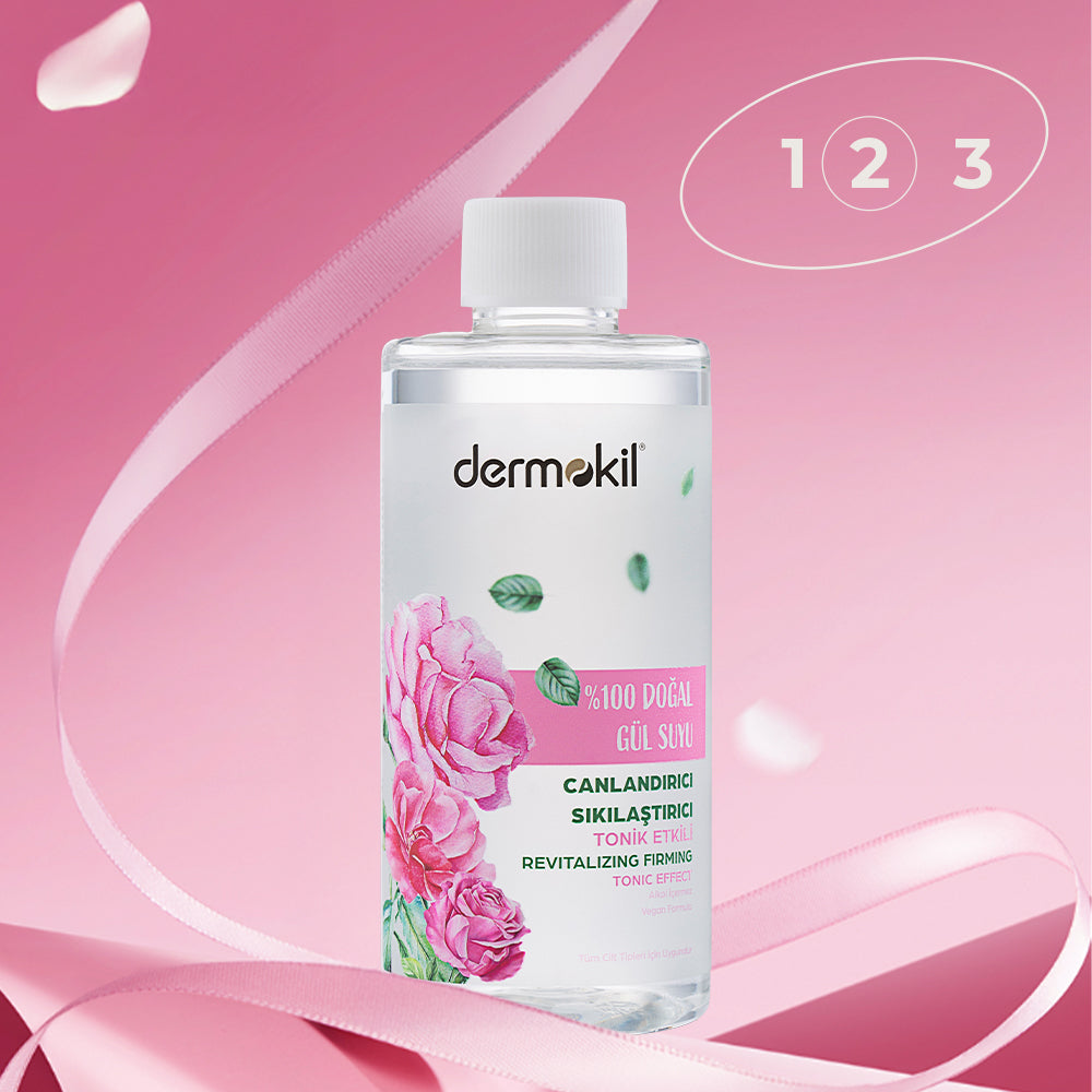 100% Natural Rose Water Revitalizing and Firming Toner 200 ml