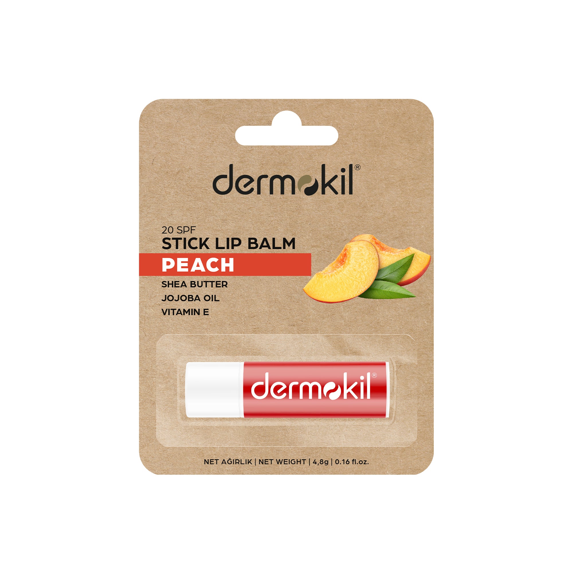 Nemlendirici Şeftali SPF 20 Lip Balm 4,8 g