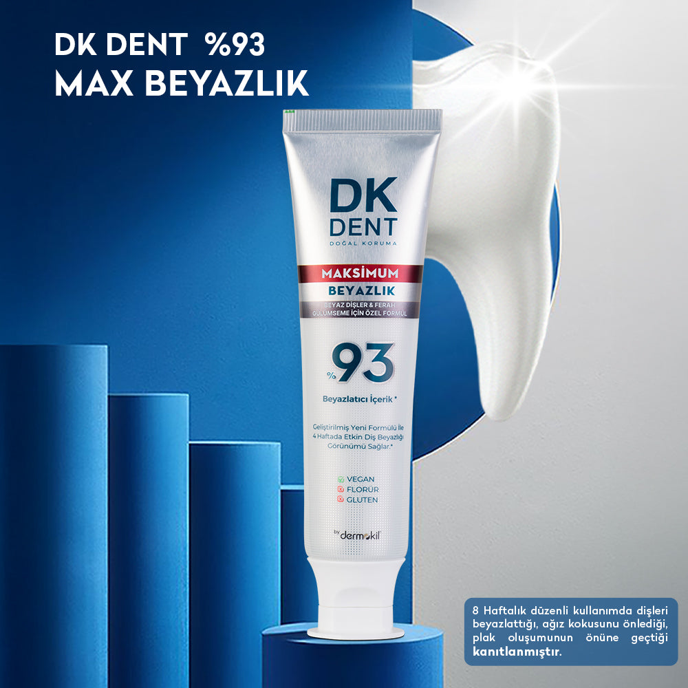 %93 Maksimum Beyazlık Diş Macunu 75 ml - DK Dent