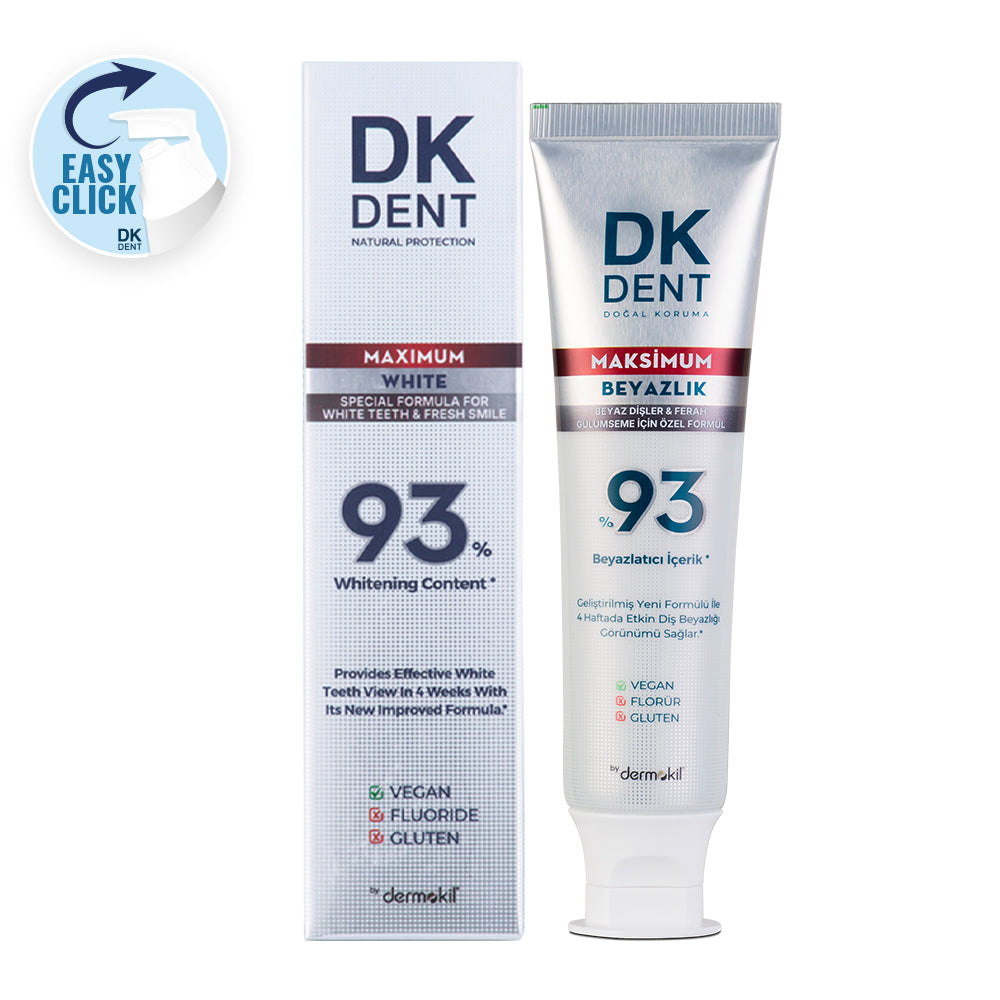 %93 Maksimum Beyazlık Diş Macunu 75 ml - DK Dent