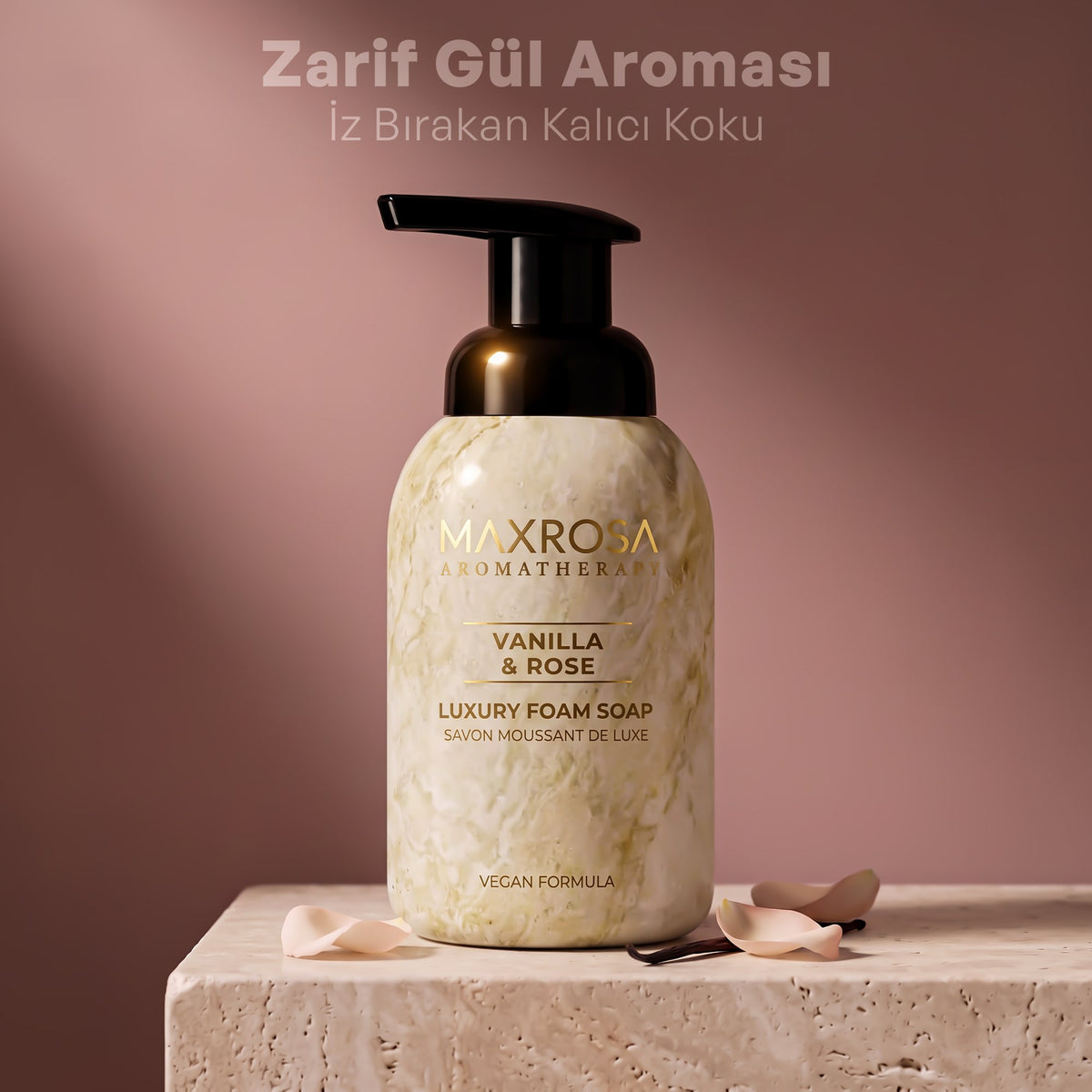 Aromatherapy Vanilla & Rose Köpük Sabun 400 g