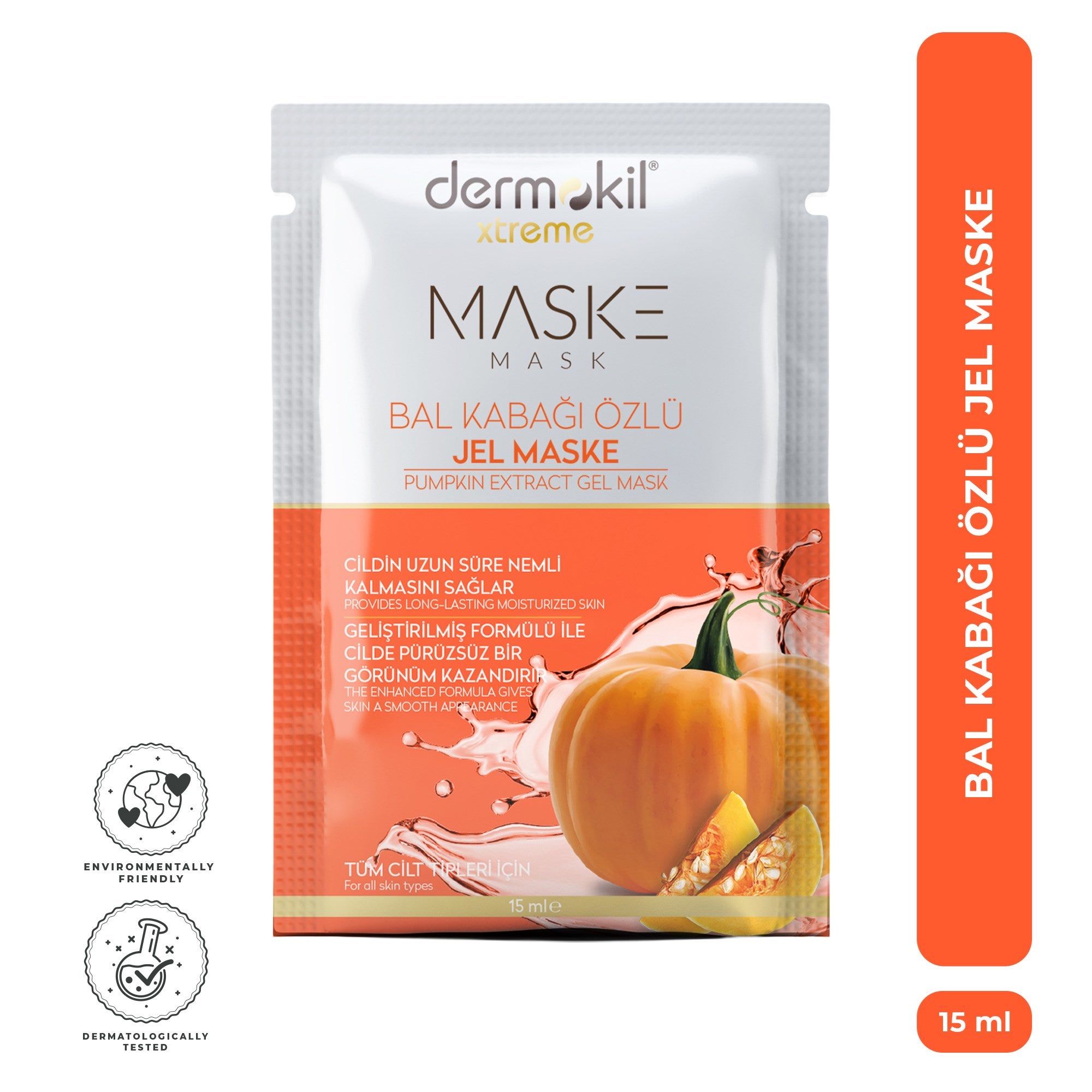 Balkabağı Özlü Jel Yüz Maskesi 15 ml