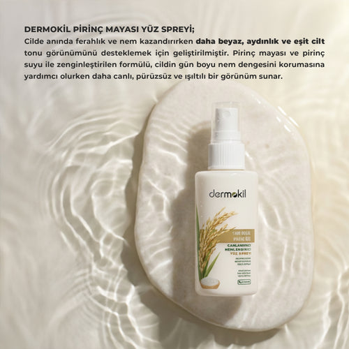 Pirinç Mayası Beyazlatıcı Canlandırıcı Yüz Sprey 50 ml