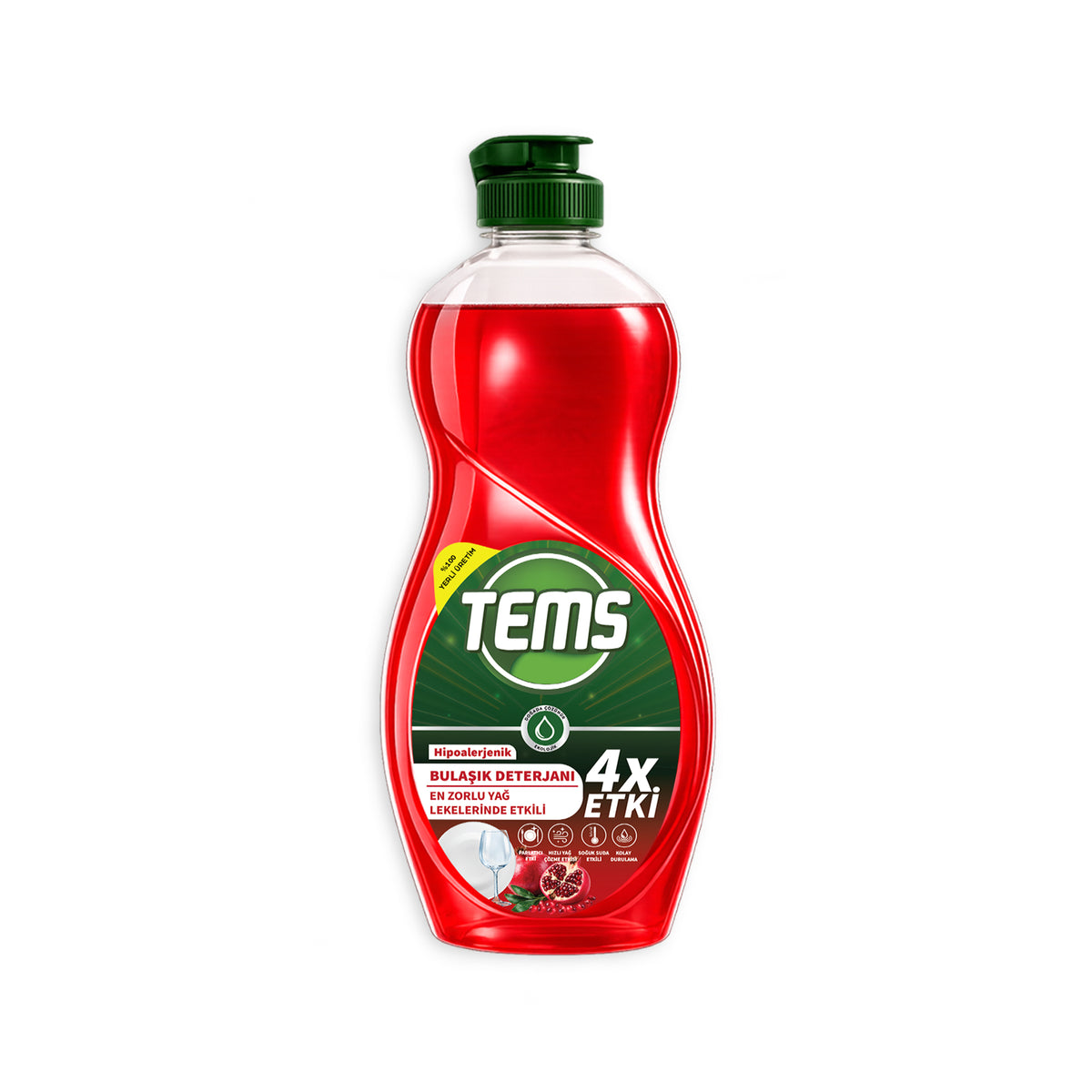 TEMS Elde Yıkama Bulaşık Deterjanı Nar 500 ml