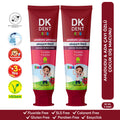 Pırıl Ahududu Aromalı Florürsüz Çocuk Diş Macunu 50 ml 2'li Set