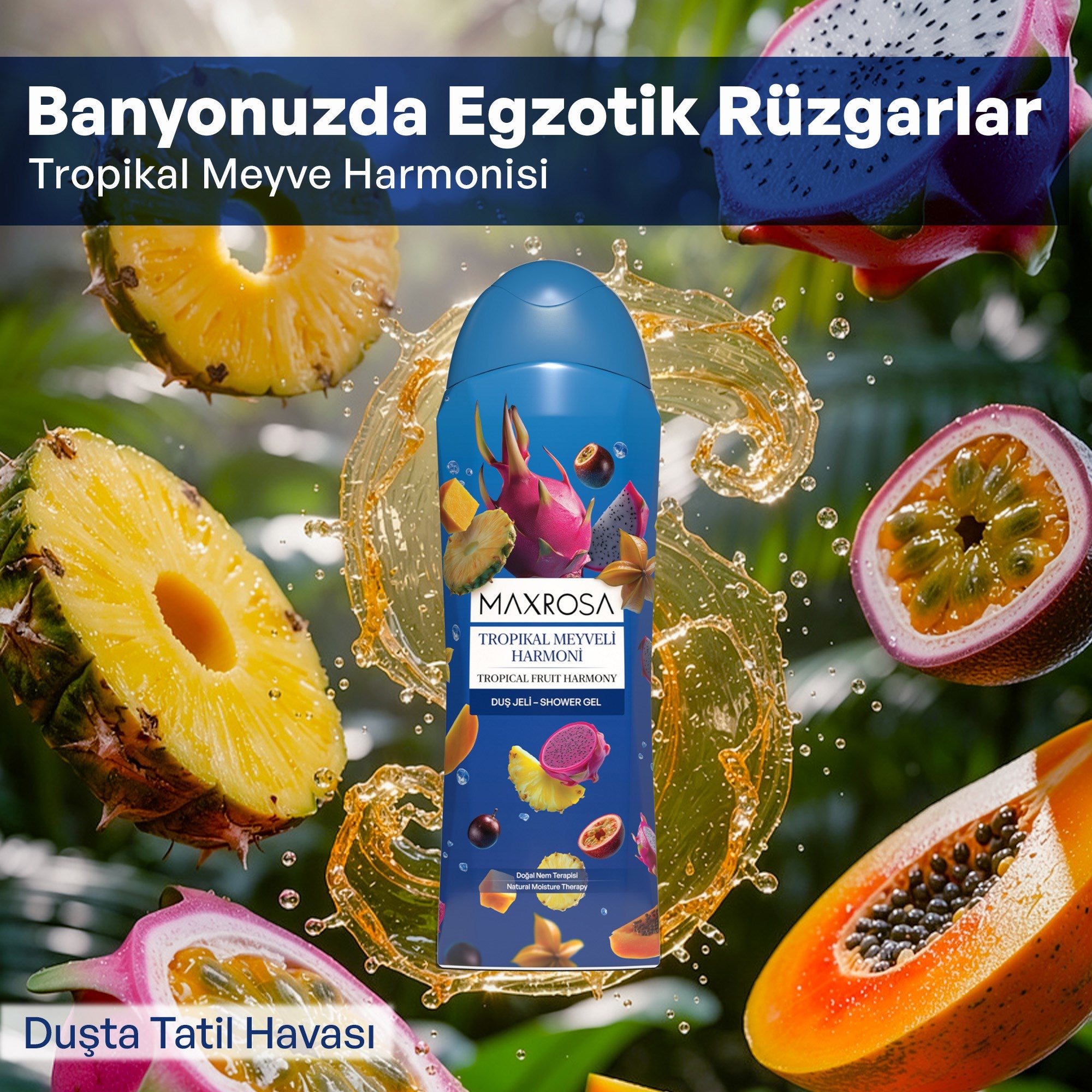 Tropikal Meyveler Duş Jeli 600 ml