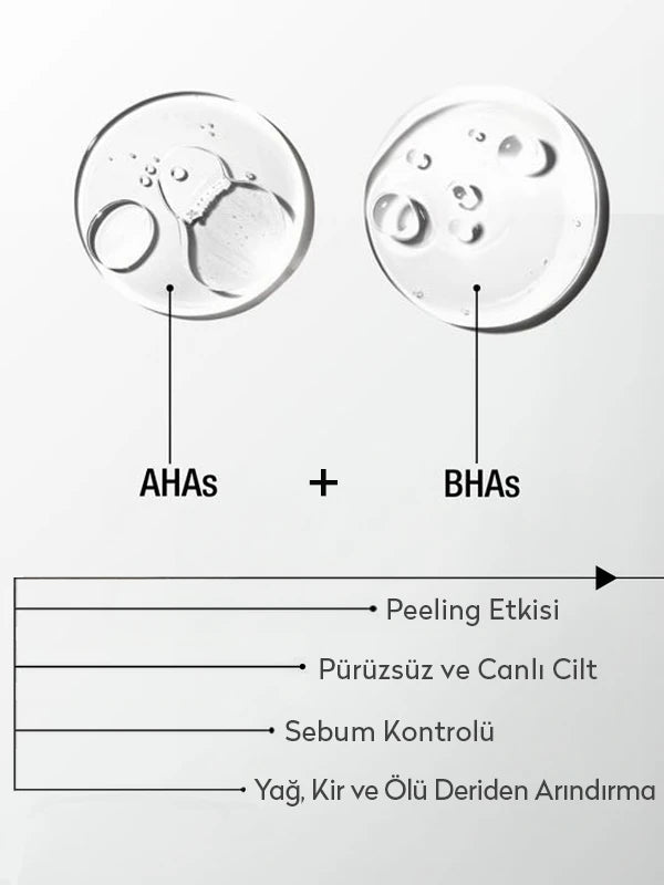 AHA BHA ve niacinamide içeren enzim toz peeling ile cildi nazikçe arındıran, ölü deriyi temizleyen ve daha pürüzsüz bir cilt görünümü kazandırmaya yardımcı bakım ürünü
