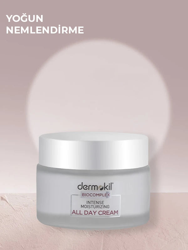 All Day Cream Günlük Yoğun Nemlendirici Cilt Kremi 50 ml - Dermokil