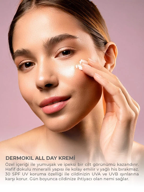 All Day Cream Günlük Yoğun Nemlendirici Cilt Kremi 50 ml - Dermokil