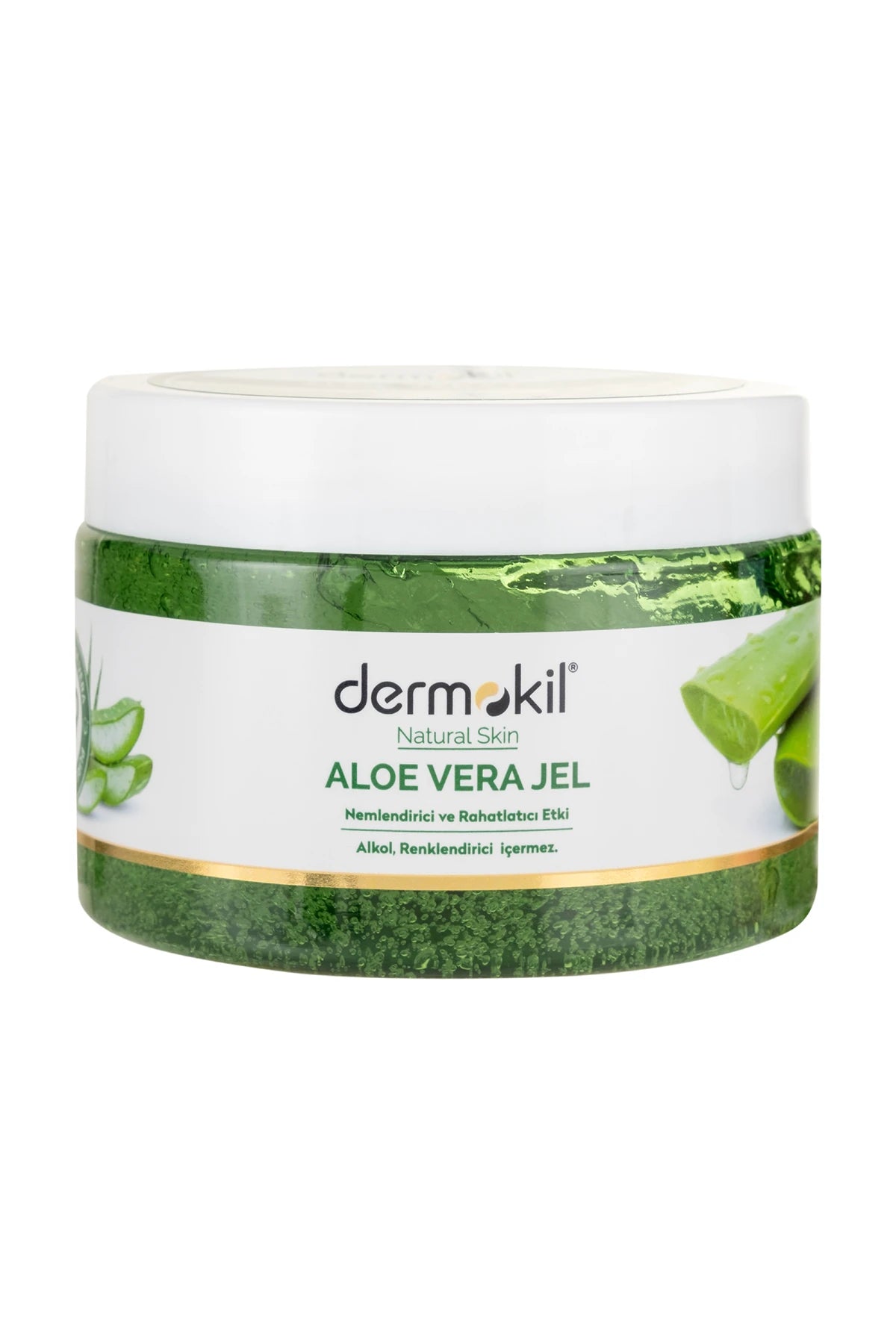 Doğal aloe vera jel ile cildi yoğun şekilde nemlendiren, yatıştıran ve ferahlatıcı etkisiyle daha sağlıklı bir cilt görünümü kazandırmaya yardımcı olan bakım ürünü