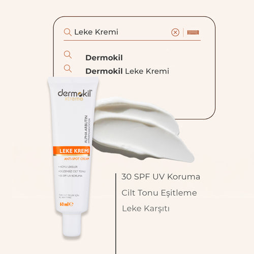 Leke Karşıtı SPF 30 Cilt Kremi 60 ml - Dermokil