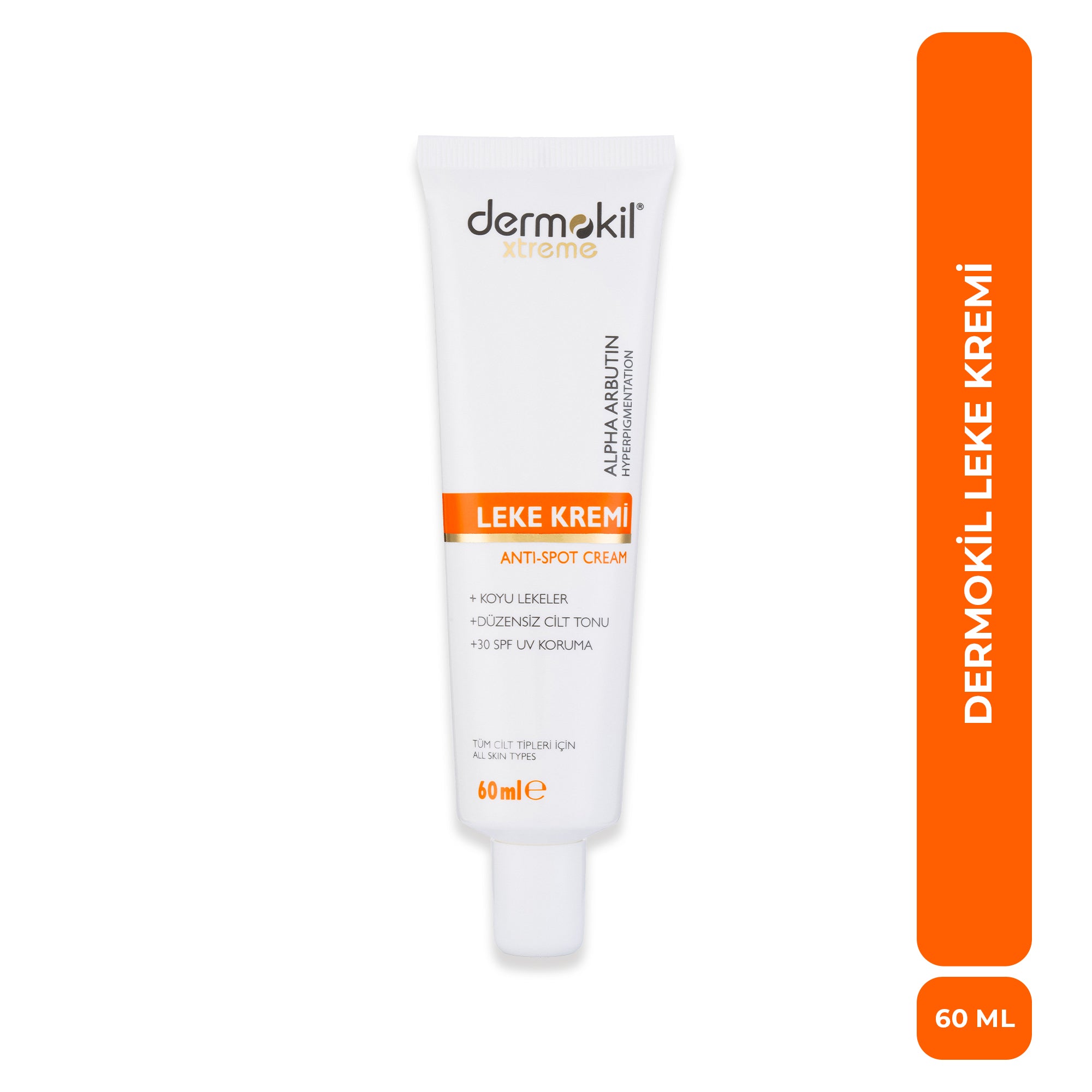 Leke Karşıtı SPF 30 Cilt Kremi 60 ml - Dermokil