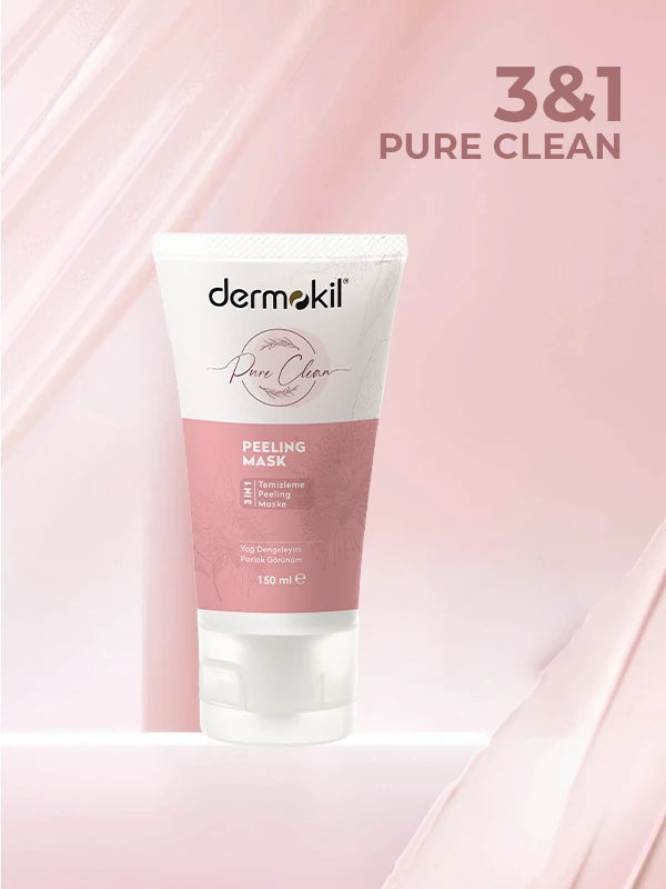 Arındırıcı ve canlandırıcı etkili peeling maske ile cilt bakım rutininizi destekleyerek daha parlak bir görünüm elde edin
