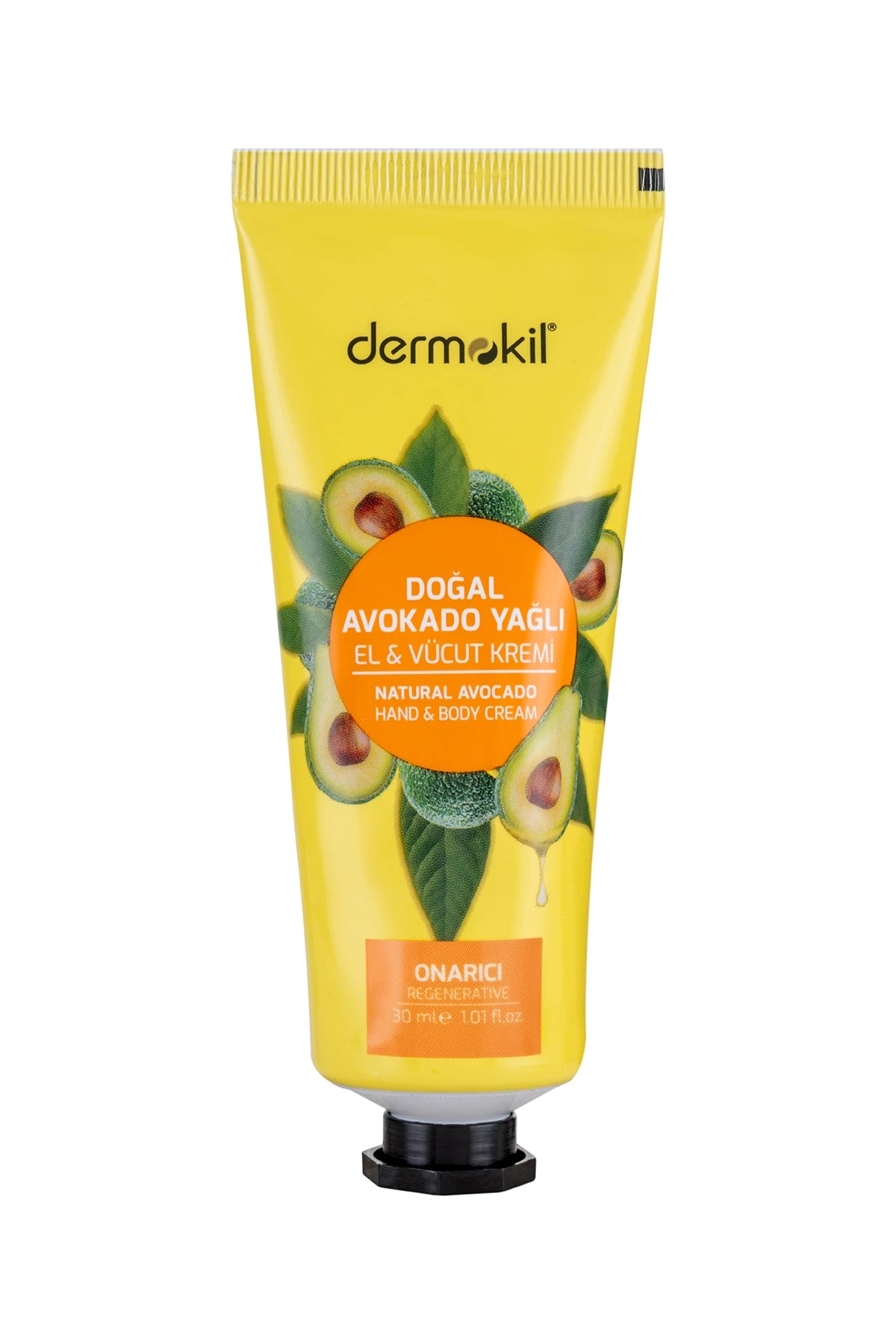 Onarıcı Avokado Yağlı El ve Vücut Kremi 30 ml - Dermokil