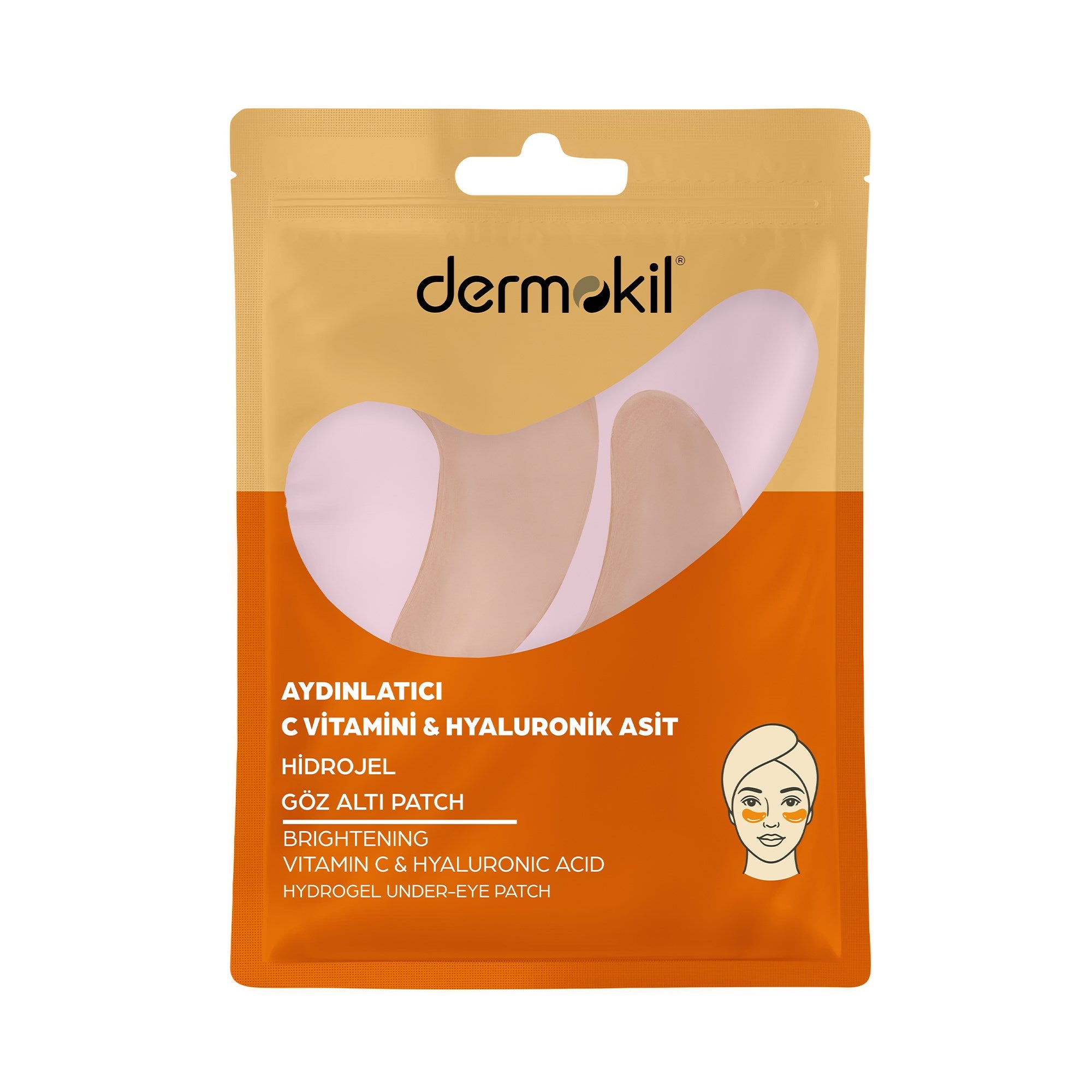 Göz Altı Patch Maske | C Vitamini & Hyaluronik | Dermokil