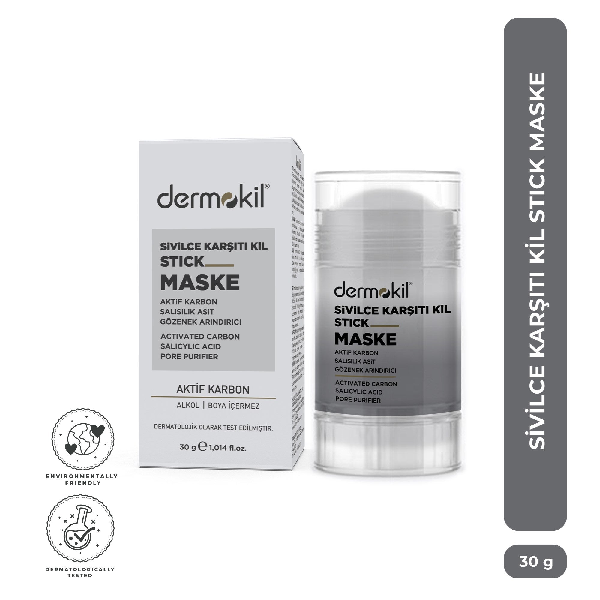 Akne Karşıtı Stick Kil Maske 30 g
