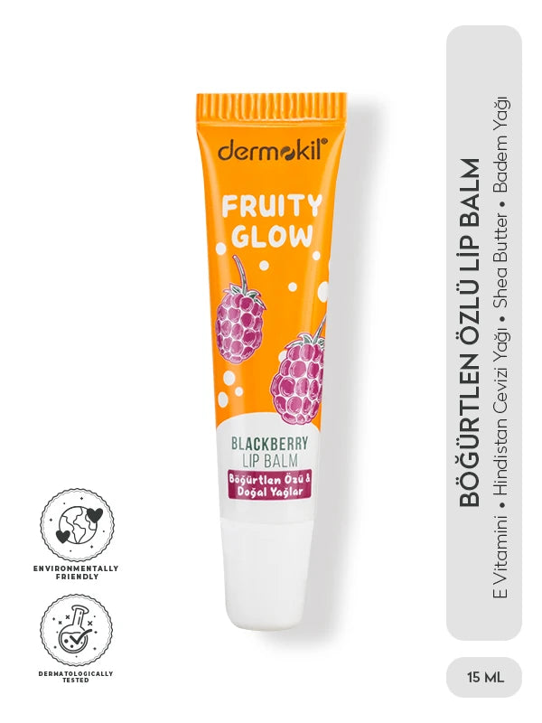 Böğürtlen Özlü Lip Balm 15 ml - Dermokil