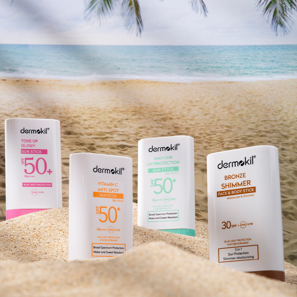 Bronzlaştırıcı Etkili SPF 30+ Stick Güneş Koruyucu 20 g - Dermokil