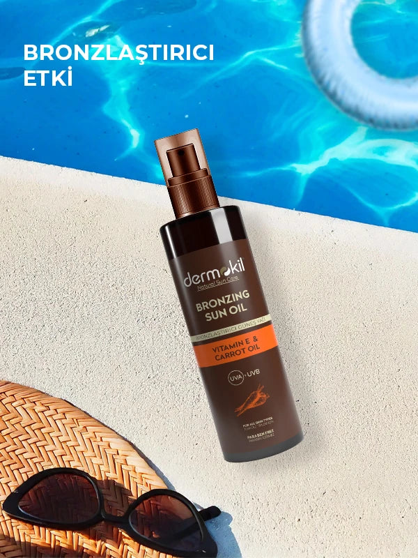 Bronzlaştırıcı Güneş Yağı 200 ml - Dermokil