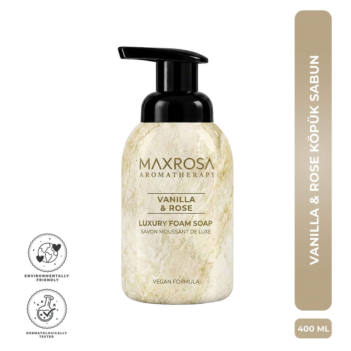 Aromatherapy Vanilla & Rose Köpük Sabun 400 g