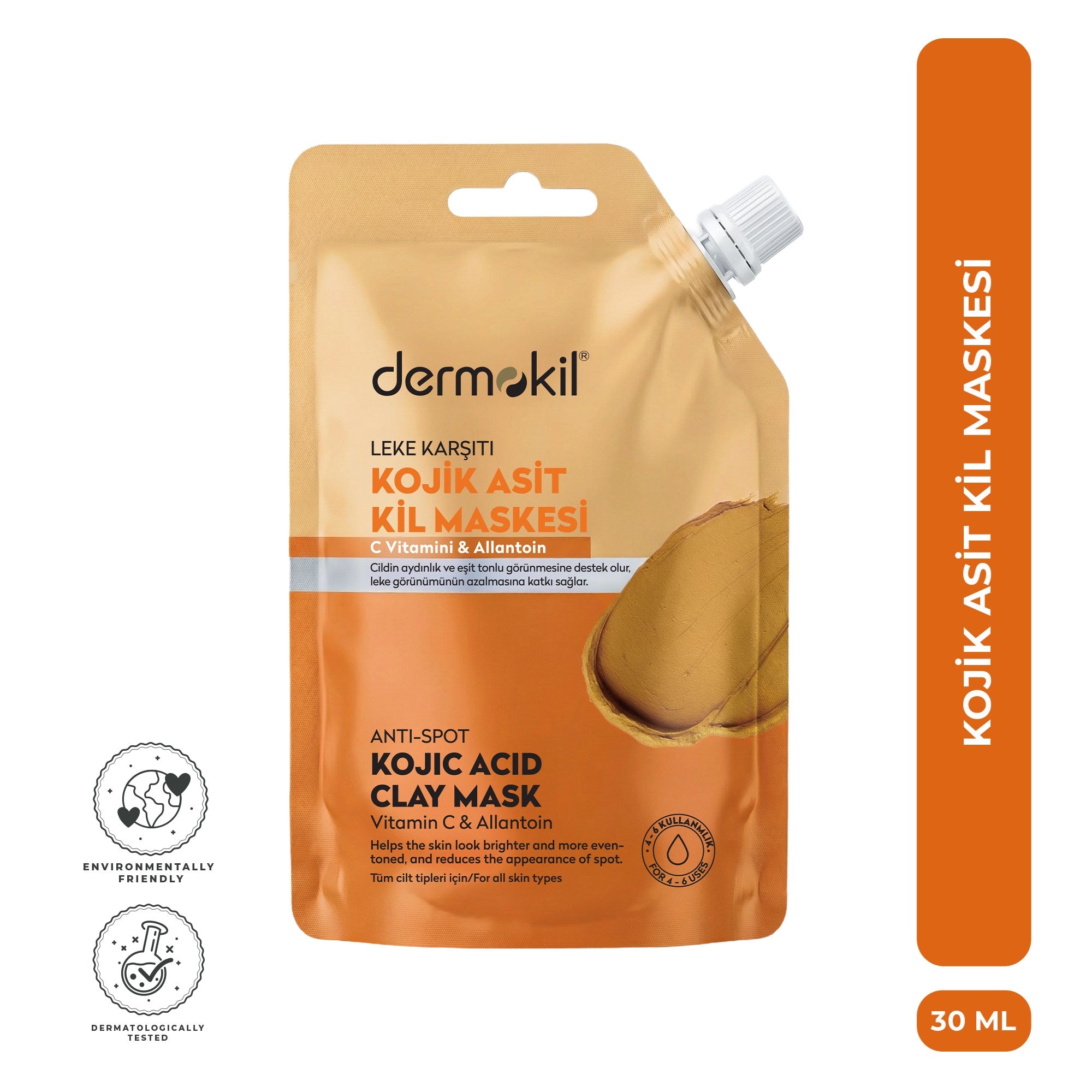 Leke Karşıtı Kojik Asit Kil Maskesi 30 ml