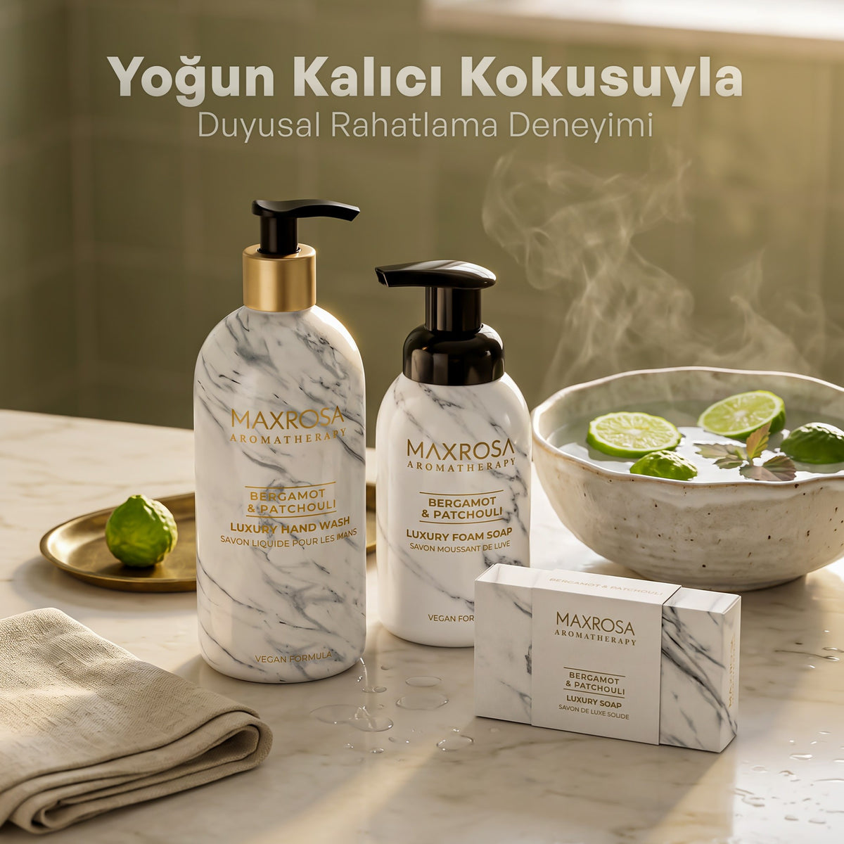 Aromatherapy Bergamot & Patchouli Köpük Sabun 400 g