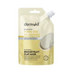 Beyazlatıcı Pirinç Özü Kil Maskesi 30 ml - Dermokil