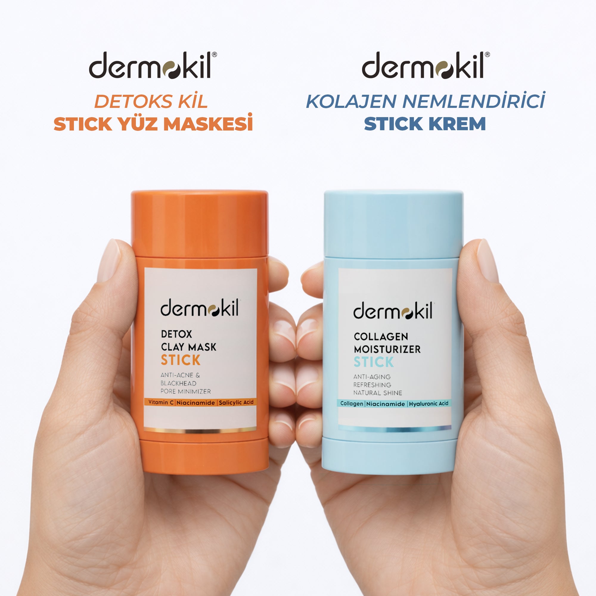 Detox etkili stick kil maske ile cildi derinlemesine arındıran, fazla yağı dengeleyen ve daha temiz, pürüzsüz ve sağlıklı bir cilt görünümü kazandırmaya yardımcı pratik bakım ürünü