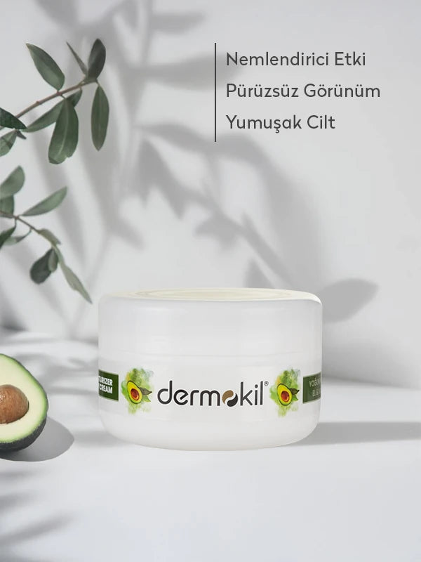 Avokado Özlü Doğal El ve Vücut Kremi 300 ml, Dermokil.