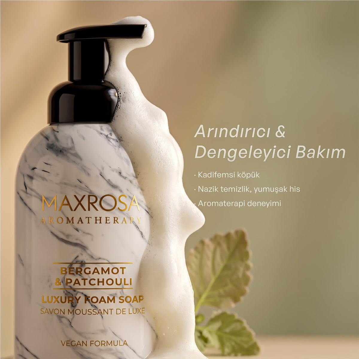 Aromatherapy Bergamot & Patchouli Köpük Sabun 400 g