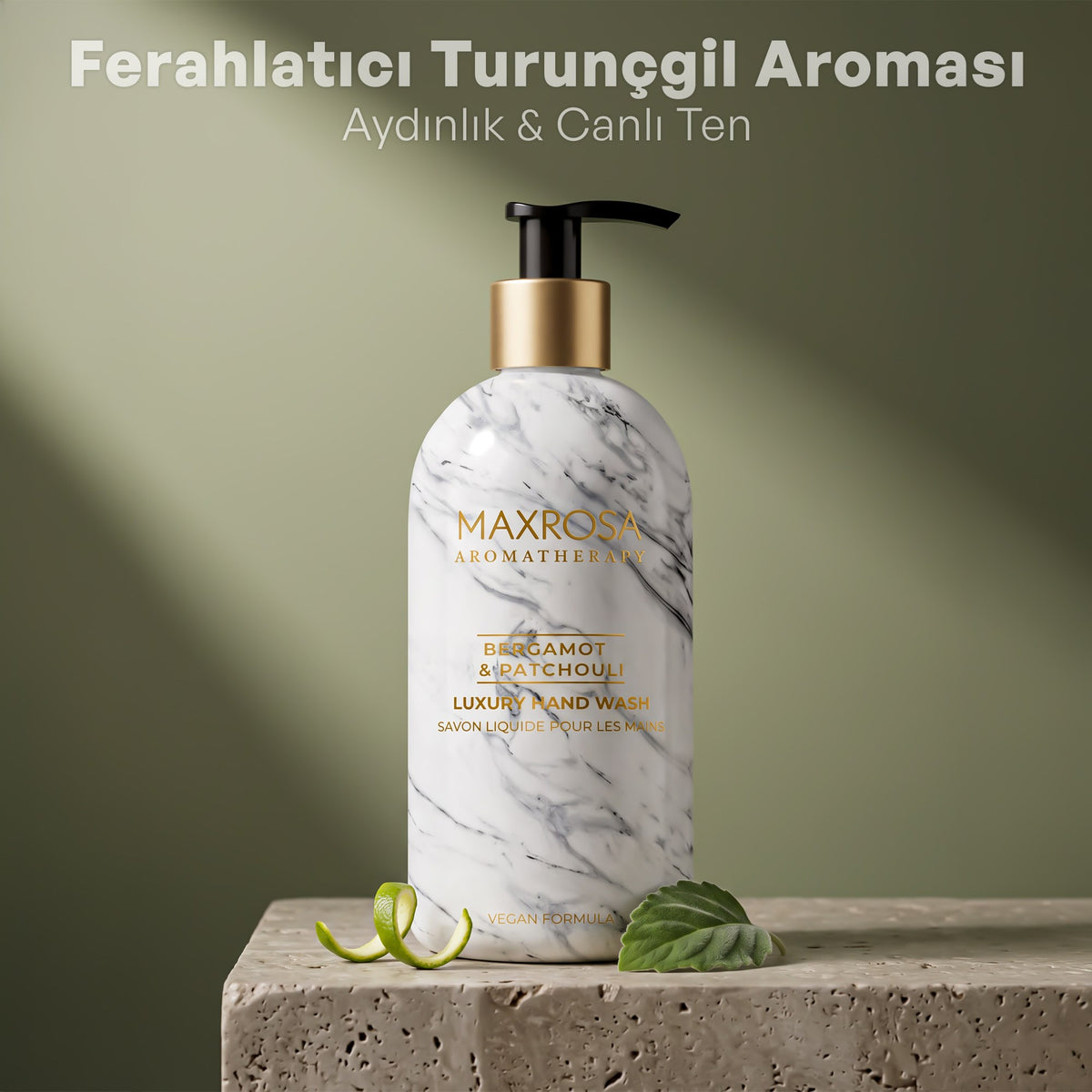Maxrosa Aromatherapy Bergamot & Patchouli Sıvı Sabun 500 ml
