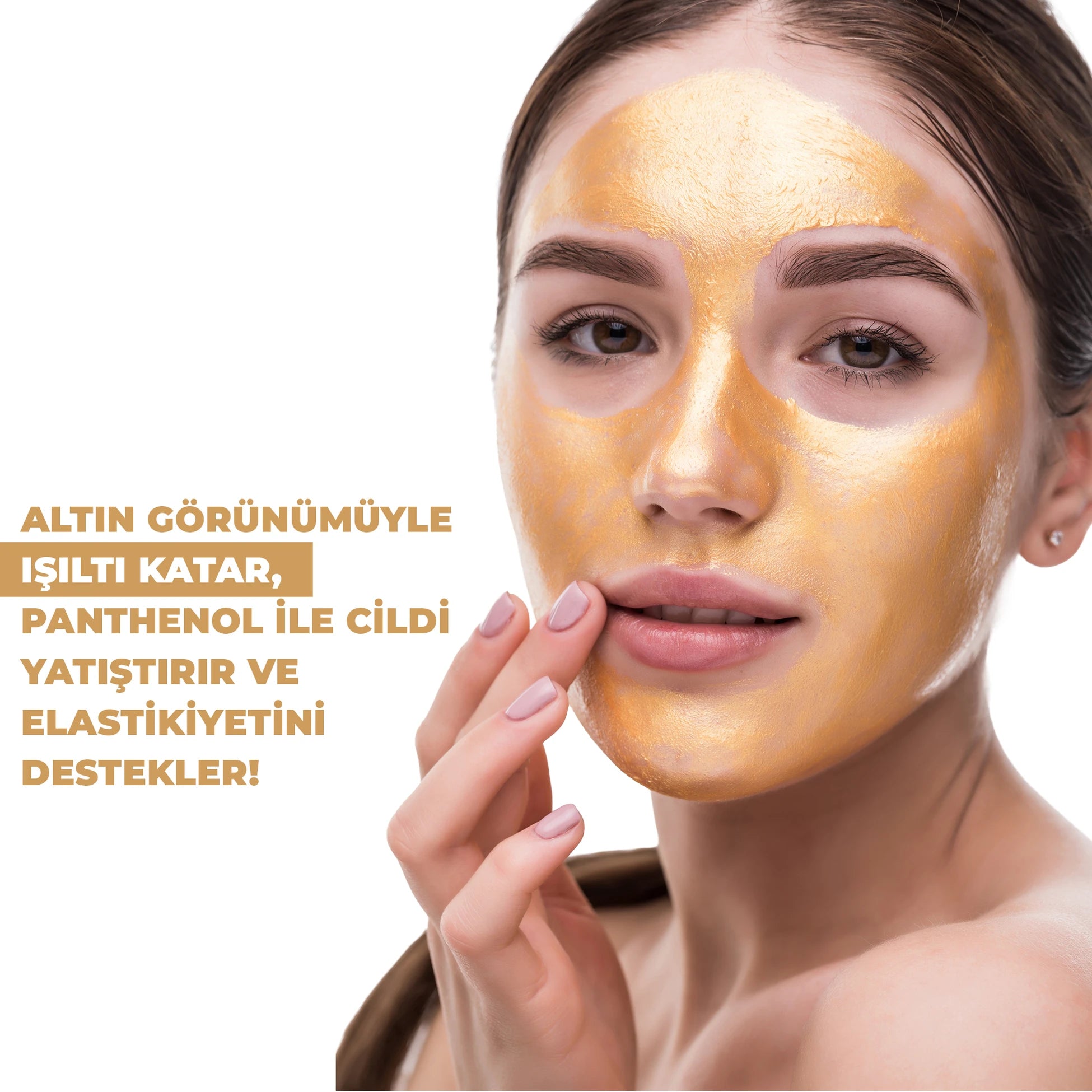 Yenileyici Besleyici Soyulabilir Altın Kil Maskesi 30 ml - Dermokil